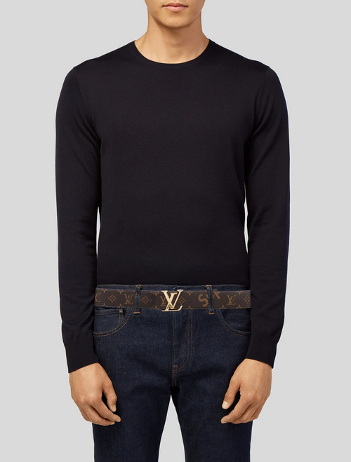 LOUIS VUITTON X SUPREME 2017 LV MoKitnogram Belt