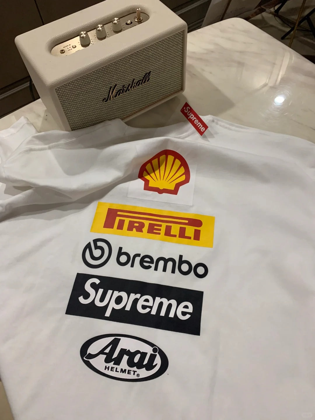 Supreme | Unisex Street Style Collaboration Logo T-Shirts★送関込★入手困難★誰もが欲しがる１着★