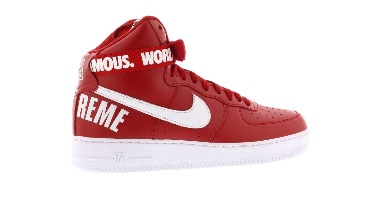 【まったく新しい】武尊、朝倉未来、木村拓哉など芸能人愛用！SUPREME x NIKE AIR FORCE 1 HIGH - シュプリーム x ナイキ エアフォースワン！