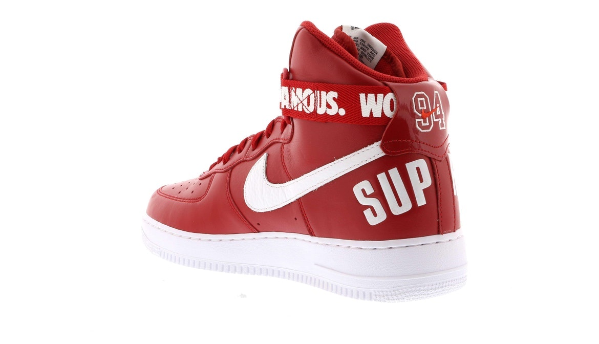 【まったく新しい】武尊、朝倉未来、木村拓哉など芸能人愛用！SUPREME x NIKE AIR FORCE 1 HIGH - シュプリーム x ナイキ エアフォースワン！