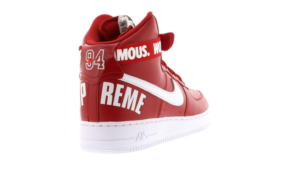 【まったく新しい】武尊、朝倉未来、木村拓哉など芸能人愛用！SUPREME x NIKE AIR FORCE 1 HIGH - シュプリーム x ナイキ エアフォースワン！