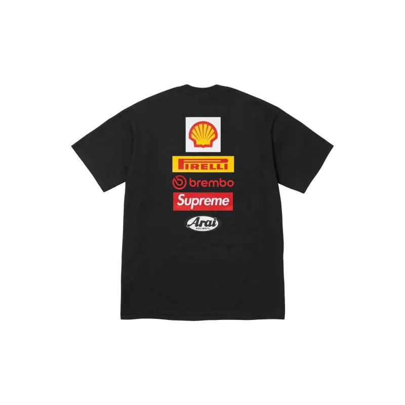 Supreme X DUCATI SS24 WEEK16 LOGO TEE - Unisex Regular Fit Short Sleeve T-shirt
