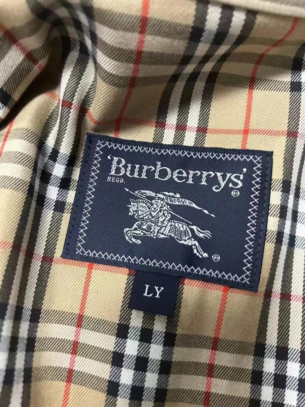 BURBERRY Vintage カーキのクラシックジャケット
