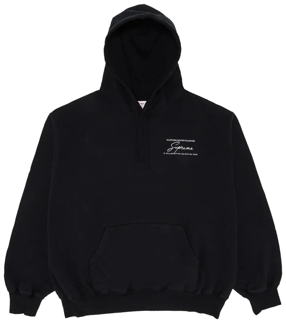 Supreme x Martine Rose Hooded Sweatshirt 'Black'
