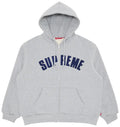 Supreme Arc Thermal Zip Up Hooded Sweatshirt 'Heather Grey'