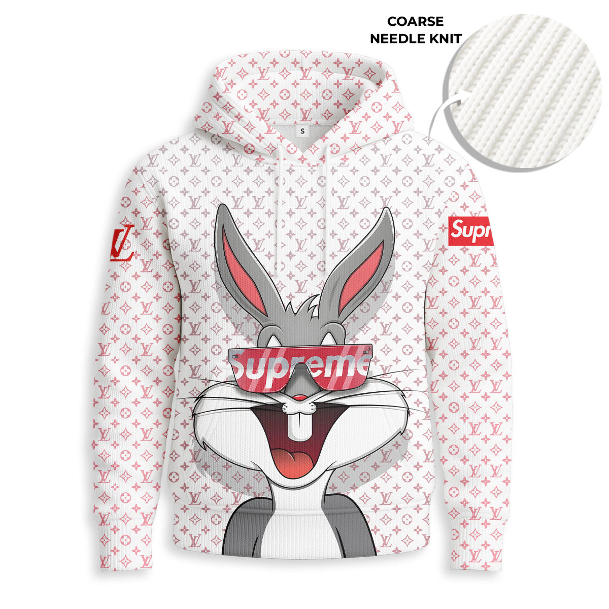 SUPREME/LOUIS VUITTON Bunny - Hoodies for Men and Women