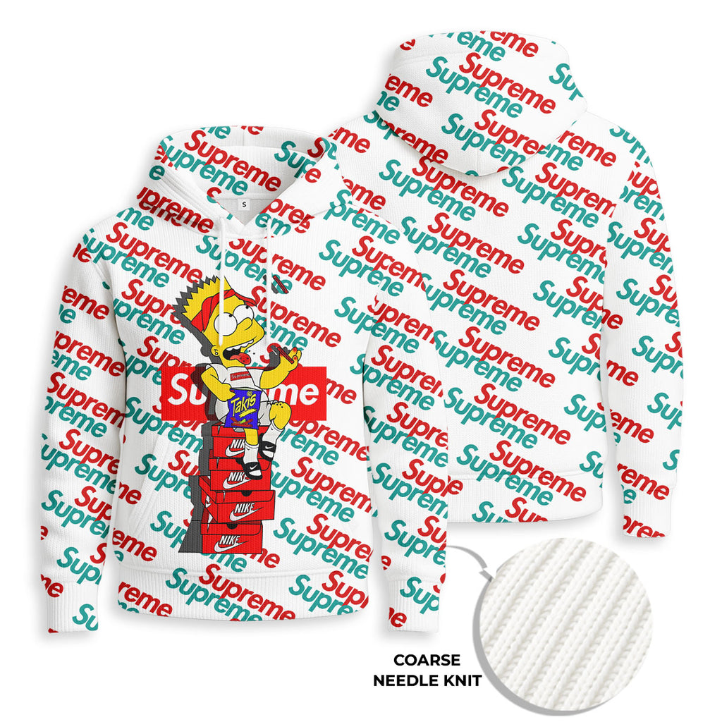 SUPREME Bart Simpson - Hoodies for Men and Women