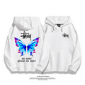 STUSSY purple butterfly