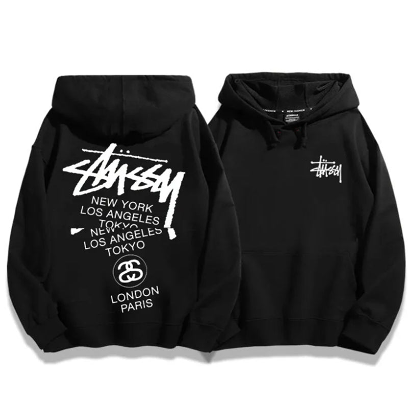 STUSSY fashionable street style hoodie