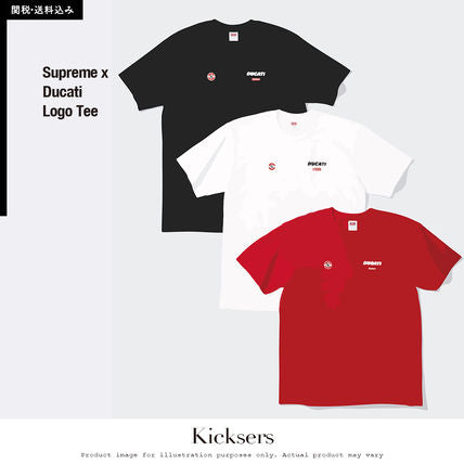 Supreme | Unisex Street Style Collaboration Logo T-Shirts★送関込★入手困難★誰もが欲しがる１着★
