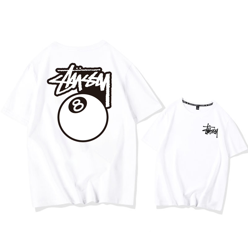 STUSSY fashionable casual short sleeves