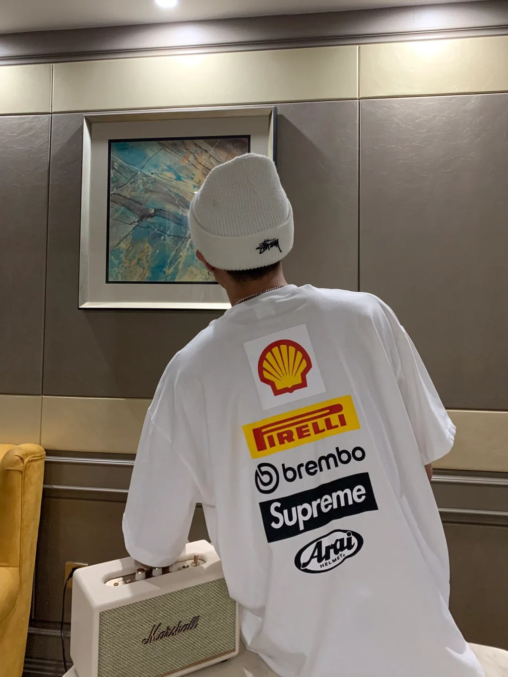 Supreme | Unisex Street Style Collaboration Logo T-Shirts★送関込★入手困難★誰もが欲しがる１着★