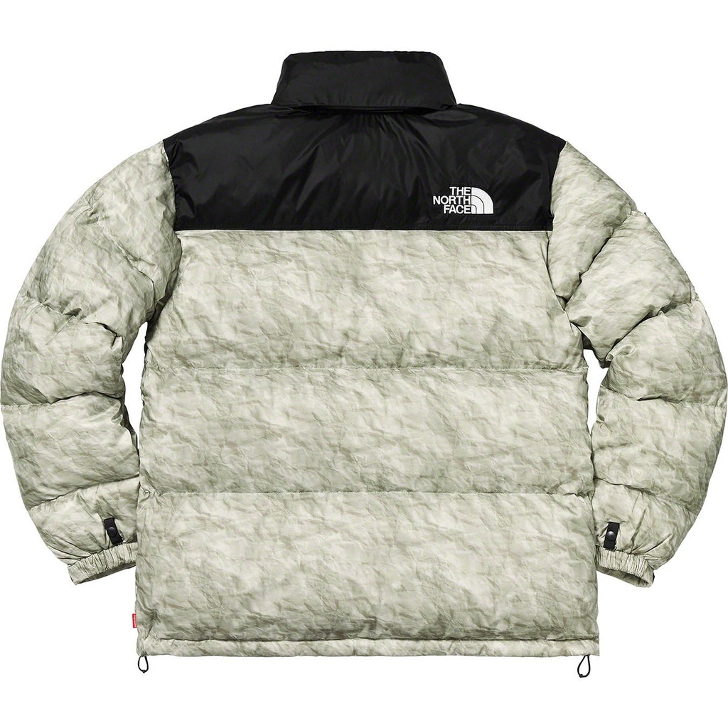 Supreme®/The North Face® Paper Print Nuptse Jacket