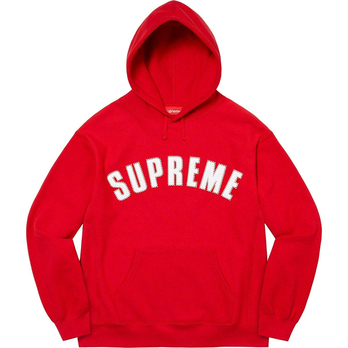 Supreme 21FW Pearl Logo Hooded Sweatshirt