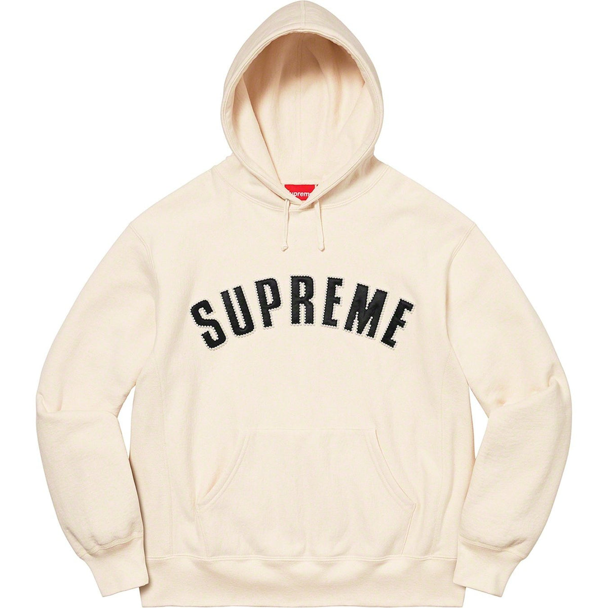 Supreme 21FW Pearl Logo Hooded Sweatshirt