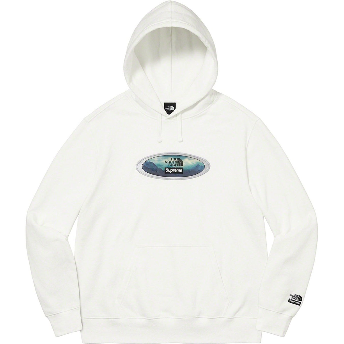 Supreme®/The North Face® Lenticular Mountains Hooded Sweatshirt