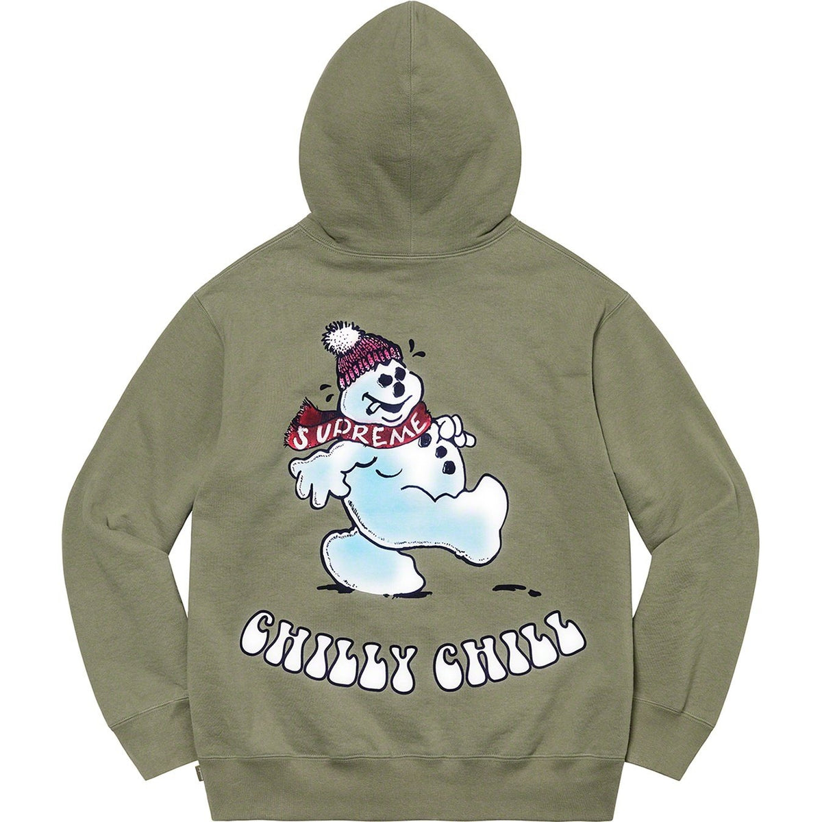 Supreme 21FW Snowman Hooded Sweatshirt