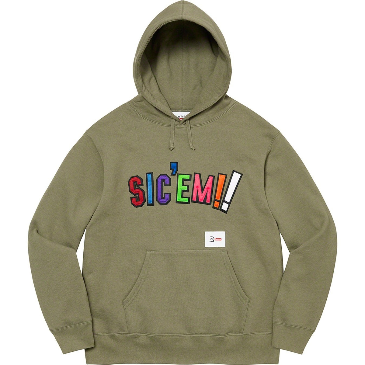 Supreme®/WTAPS® Sic'em! Hooded Sweatshirt
