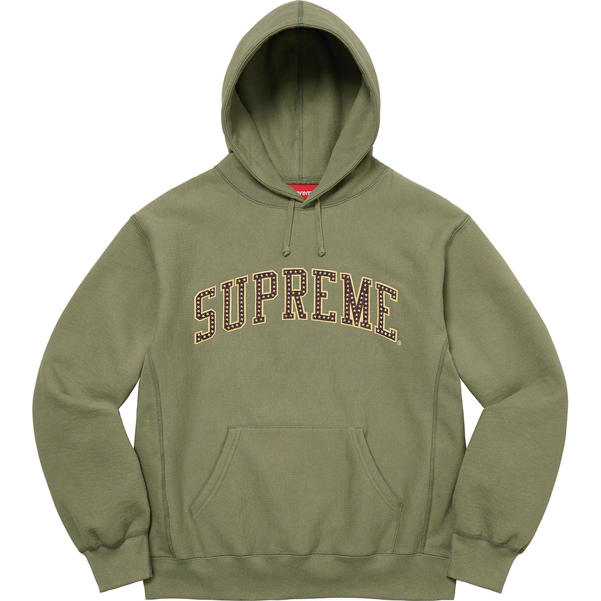 Supreme 22FW Stars Arc Hooded Sweatshirt
