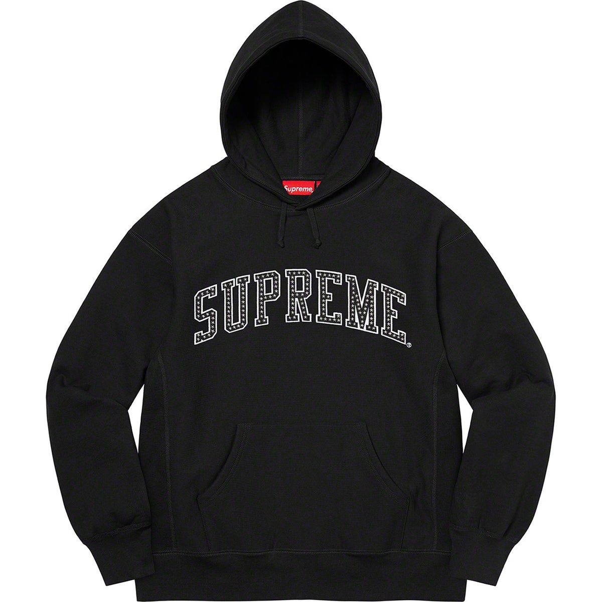 Supreme 22FW Stars Arc Hooded Sweatshirt