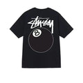 STUSSY Classic Black No. 8 Billiard Ball Series T-Shirt