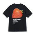STUSSY strawberry print series T-shirt