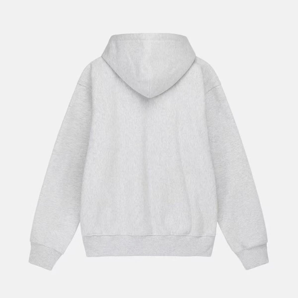 BASIC STÜSSY ZIP HOODIE