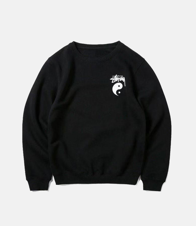 STUSSY Fashion Round Neck Long Sleeve