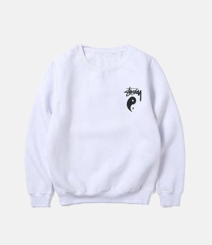 STUSSY Fashion Round Neck Long Sleeve