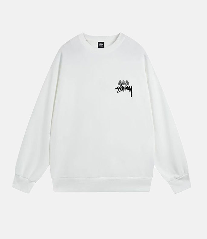 STUSSY David round neck long sleeve