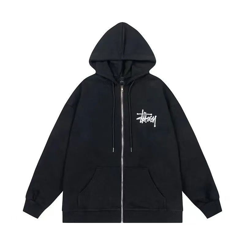 BASIC STUSSY ZIP HOODIE（ユニセックス）