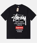STUSSY supreme collaboration T-shirt
