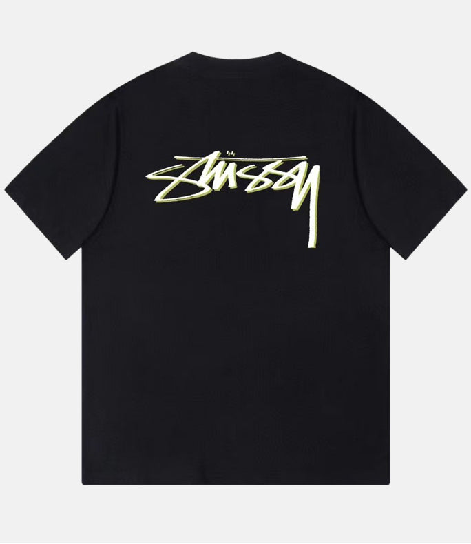 STUSSY  Simple LOGO T-shirt