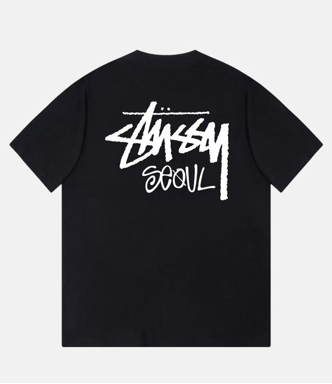 STUSSY Street Style T-Shirts