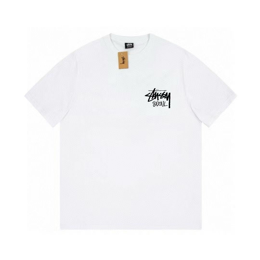 STUSSY Street Style T-Shirts