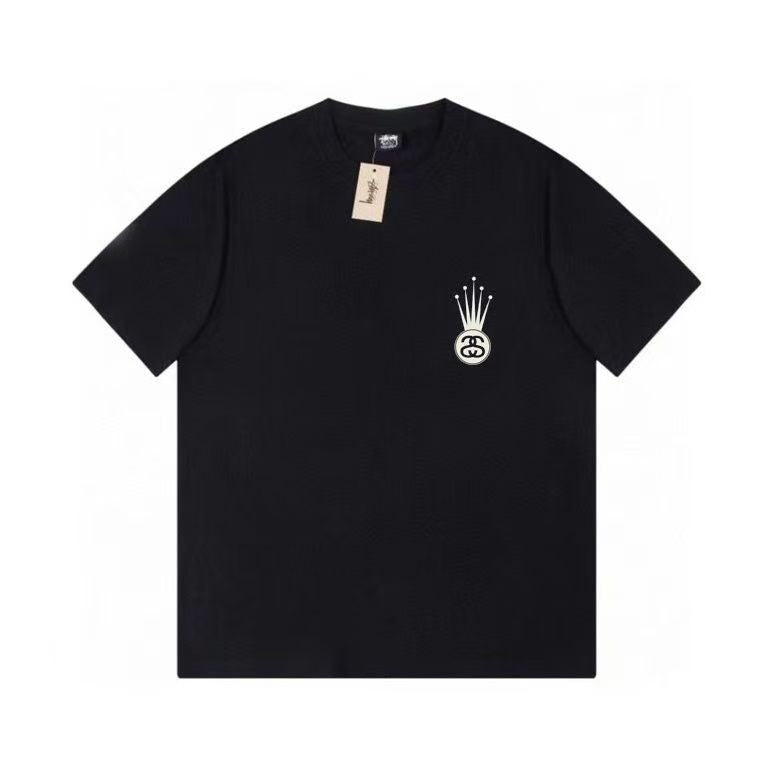 STUSSY Fashion crown T-shirt