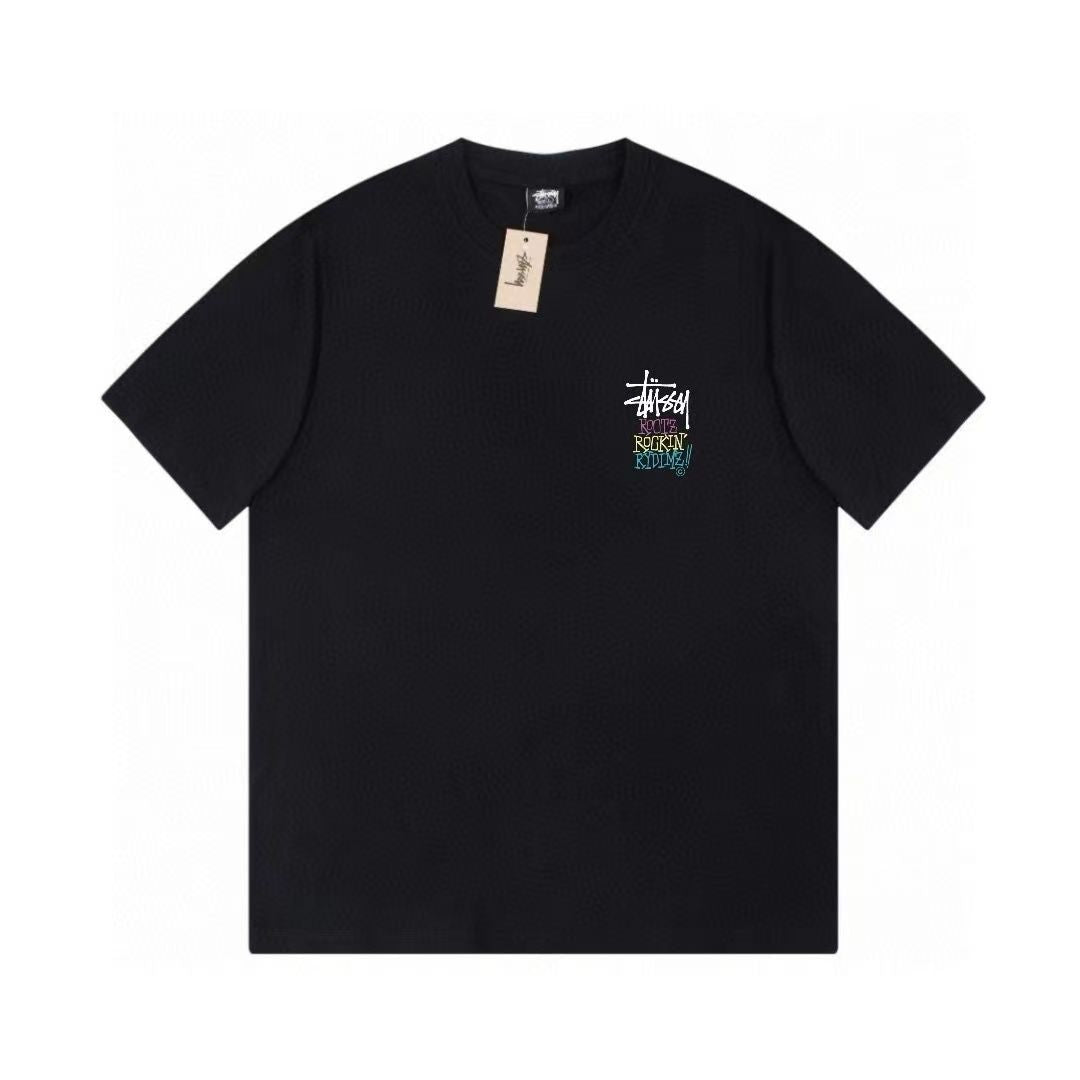 STUSSY Indiana style graphic T-shirt