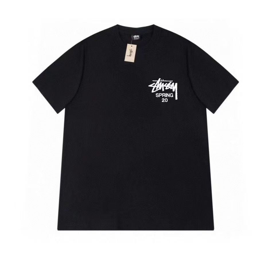 STUSSY Spring flowers print T-shirt