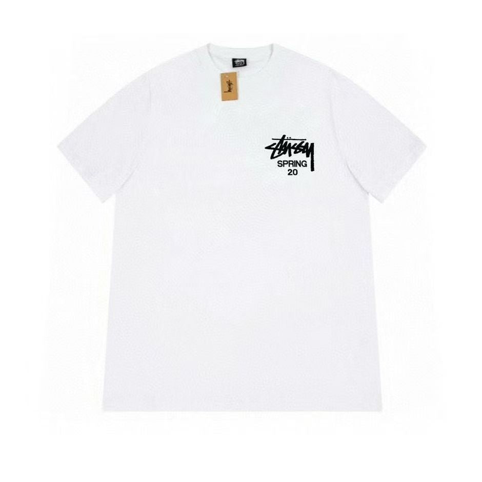 STUSSY Spring flowers print T-shirt