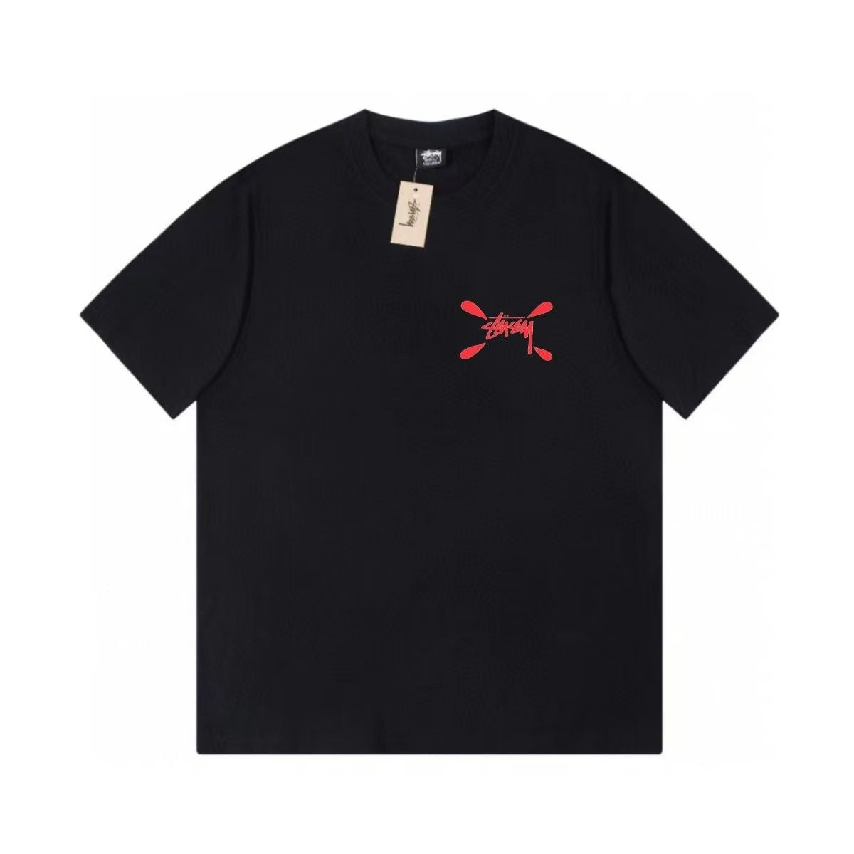 STUSSY Creative funny graffiti T-shirt