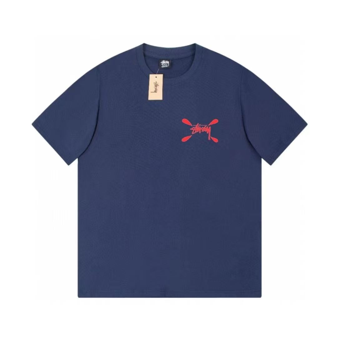 STUSSY Creative funny graffiti T-shirt