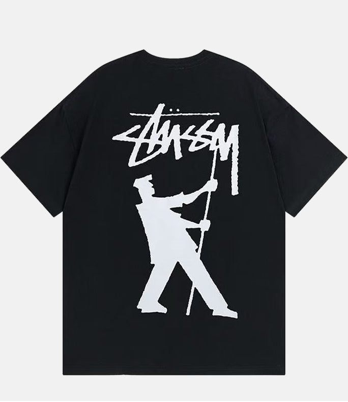 STUSSY Creative Print T-Shirt