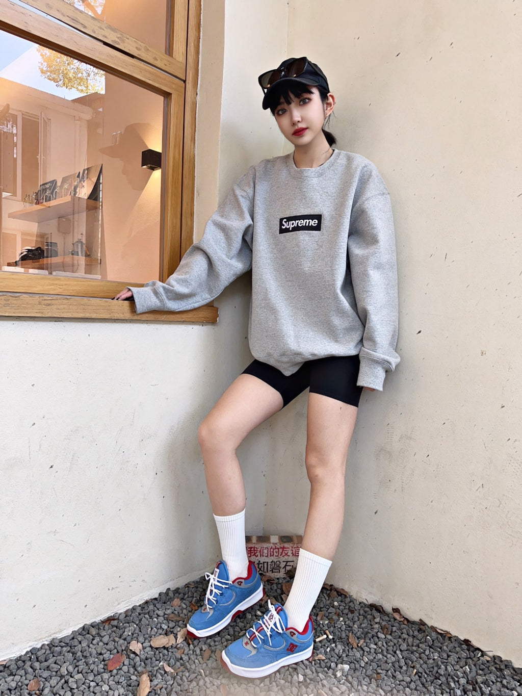 Supreme 22FW Box Logo Crewneck