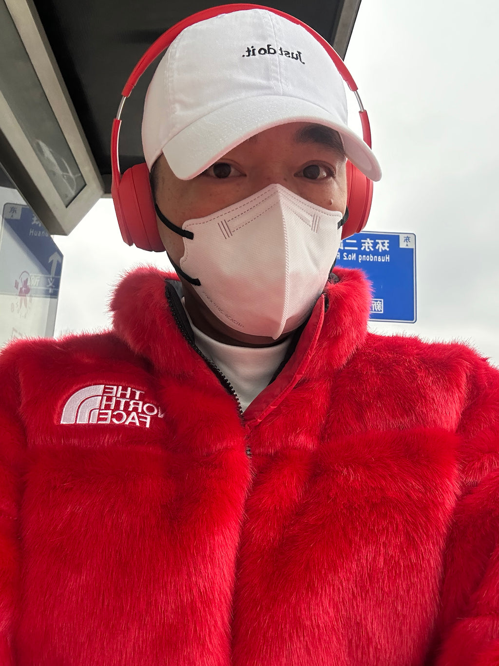 Supreme®/The North Face® Faux Fur Nuptse Jacket