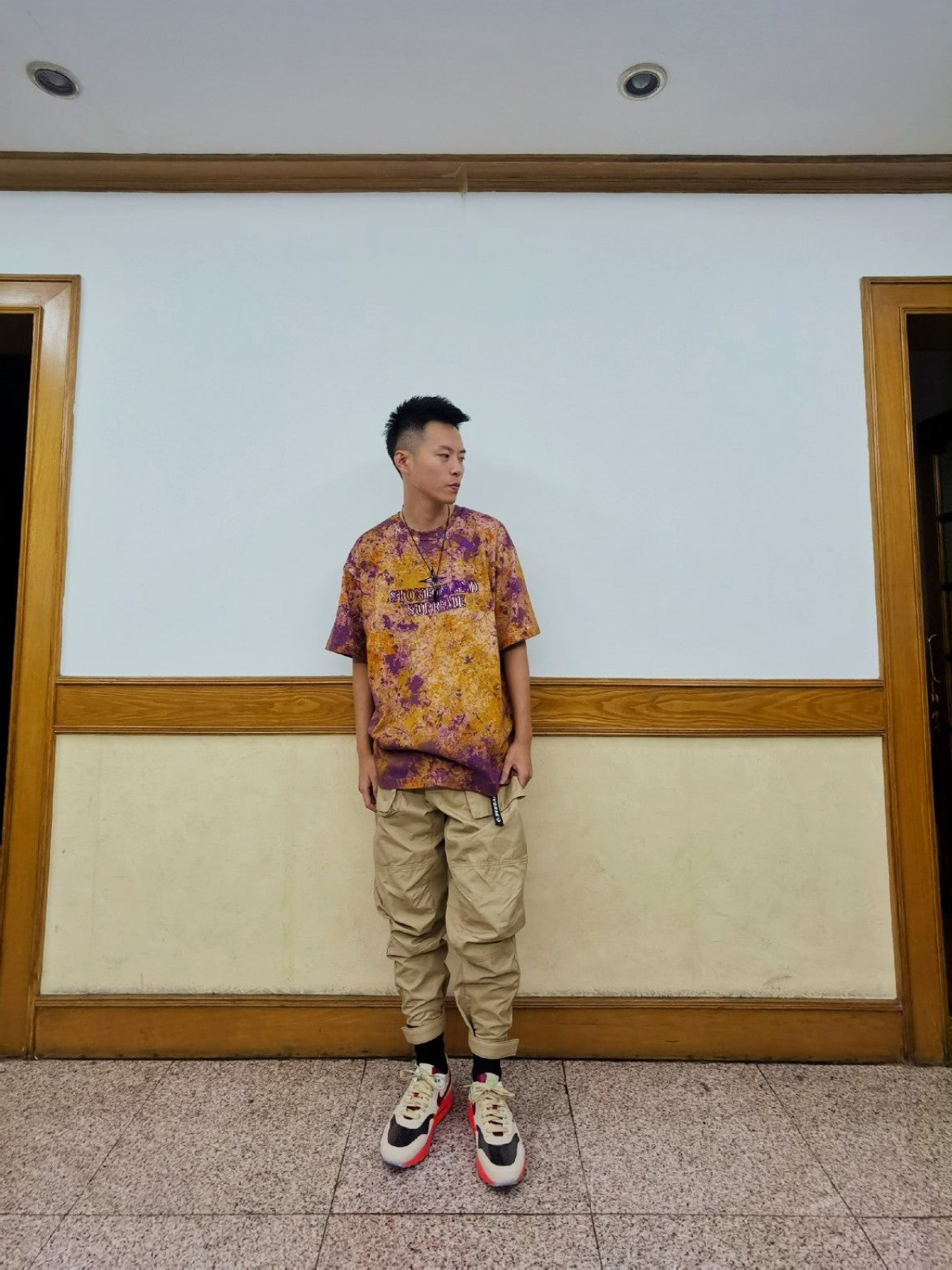 Supreme®/Stone Island® 20FW Embroidered Logo S/S Top
