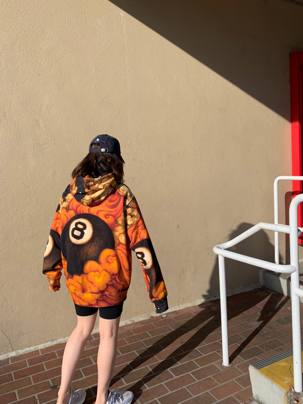 Martin Wong/Supreme 8-Ball Hooded Sweatshirt