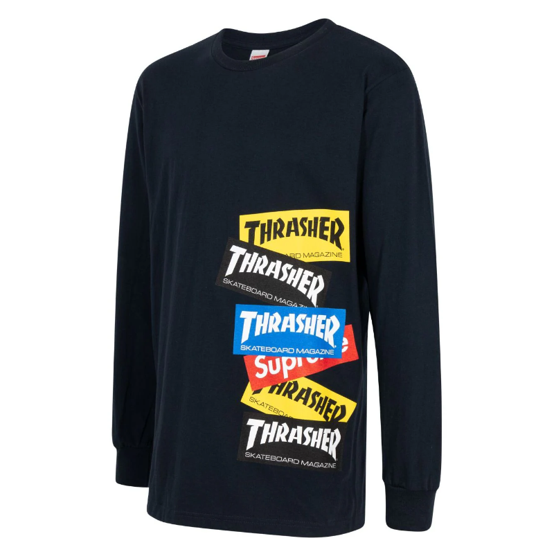 Supreme x Thrasher マルチロゴ スウェットシャツ