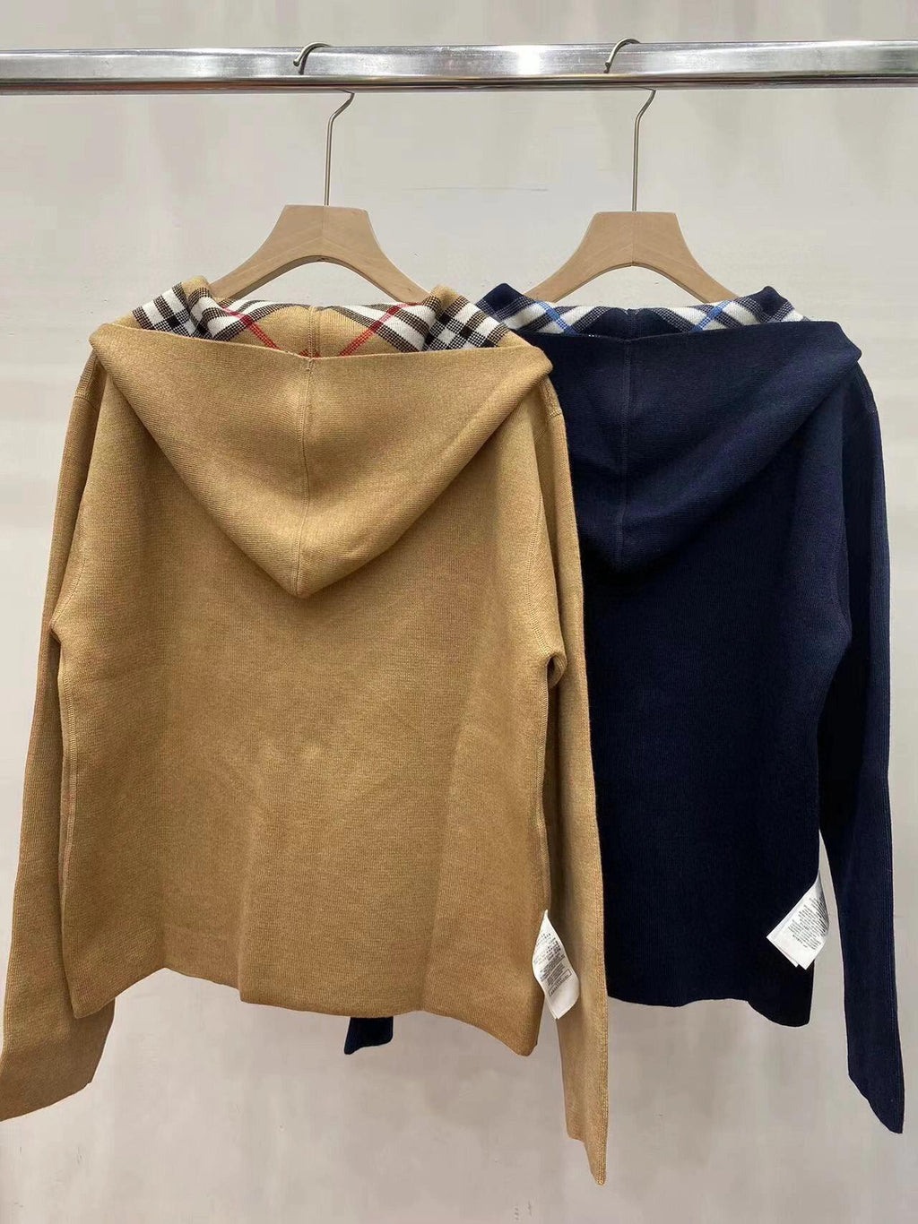 Burberry 新しいスタイルリバーシブルカシミヤジャケット