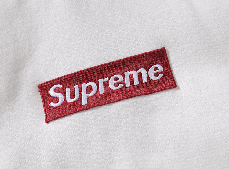 Supreme (シュプリーム) 15FW ボックス ロゴ フーデット スウェットシャツ パーカー(Box Logo Hooded Sweatshirt Pullover) ホワイト 002