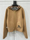 Burberry 新しいスタイルリバーシブルカシミヤジャケット